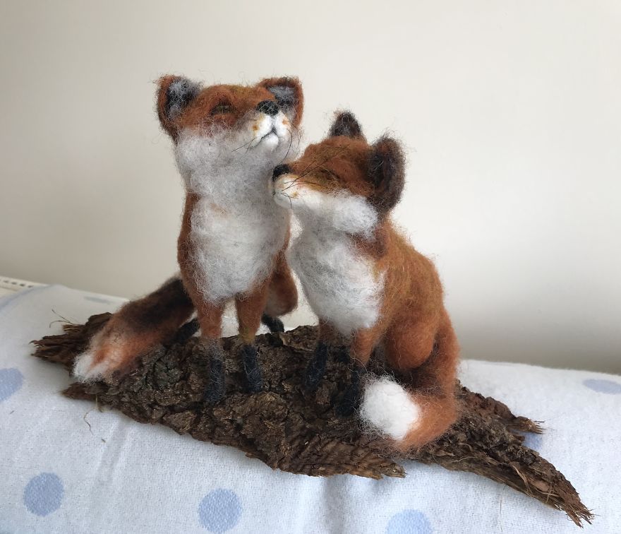 So Many Hours Spent Poking Wool With A Tiny Needle – Such Magical Transformations! So Many Hours Spent Poking Wool With A Tiny Needle – Such Magical Transformations!