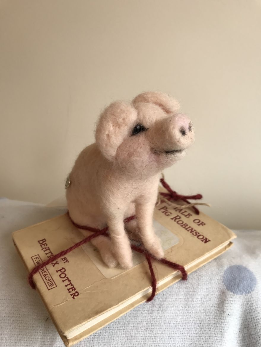 So Many Hours Spent Poking Wool With A Tiny Needle – Such Magical Transformations! So Many Hours Spent Poking Wool With A Tiny Needle – Such Magical Transformations!