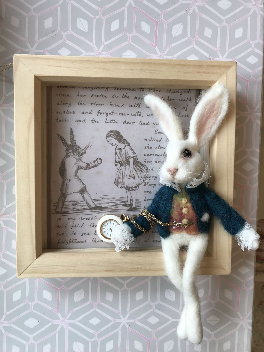 So Many Hours Spent Poking Wool With A Tiny Needle – Such Magical Transformations! So Many Hours Spent Poking Wool With A Tiny Needle – Such Magical Transformations!