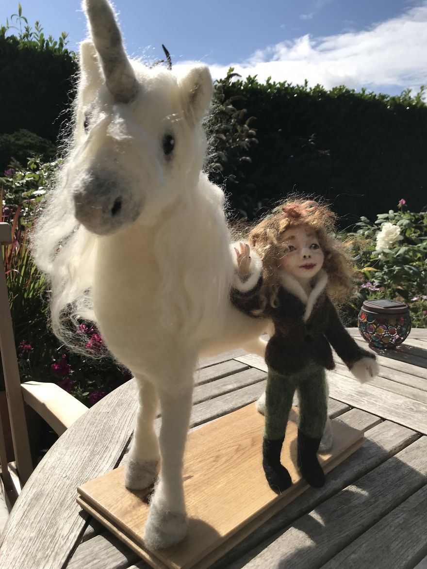 So Many Hours Spent Poking Wool With A Tiny Needle – Such Magical Transformations! So Many Hours Spent Poking Wool With A Tiny Needle – Such Magical Transformations!