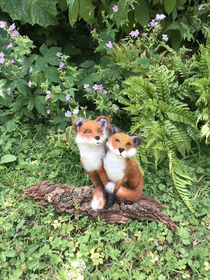 So Many Hours Spent Poking Wool With A Tiny Needle – Such Magical Transformations! So Many Hours Spent Poking Wool With A Tiny Needle – Such Magical Transformations!