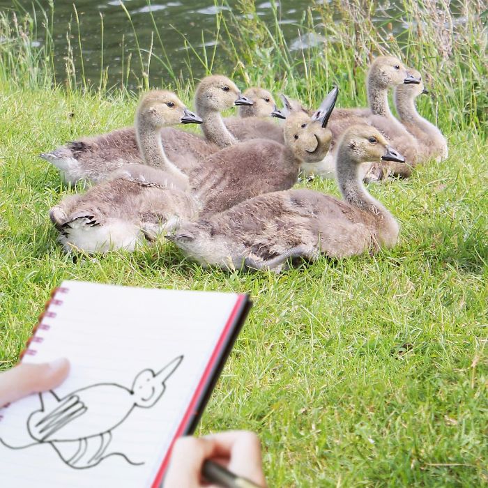 Dad Shows What Would Happen If Children’s Drawings Became Reality, And The Results Are Both Terrifying And Funny Dad Shows What Would Happen If Children’s Drawings Became Reality, And The Results Are Both Terrifying And Funny