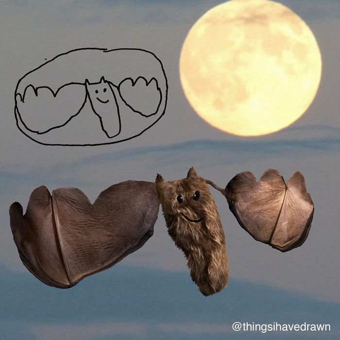 Dad Shows What Would Happen If Children’s Drawings Became Reality, And The Results Are Both Terrifying And Funny Dad Shows What Would Happen If Children’s Drawings Became Reality, And The Results Are Both Terrifying And Funny