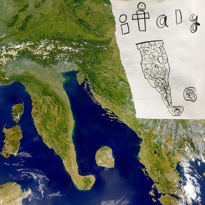 Dad Shows What Would Happen If Children’s Drawings Became Reality, And The Results Are Both Terrifying And Funny Dad Shows What Would Happen If Children’s Drawings Became Reality, And The Results Are Both Terrifying And Funny