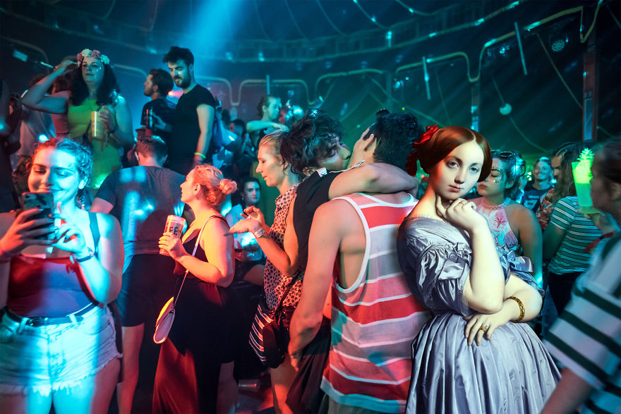 What If People From Classical Paintings Attended A Music Festival