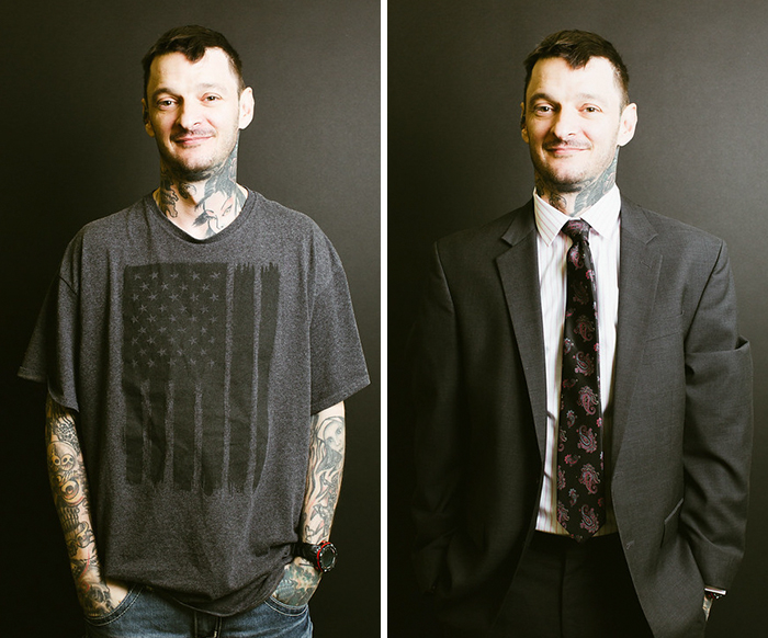 35 Men Before & After Being Sharp-Dressed Show How Clothing Changes Everything 35 Men Before & After Being Sharp-Dressed Show How Clothing Changes Everything