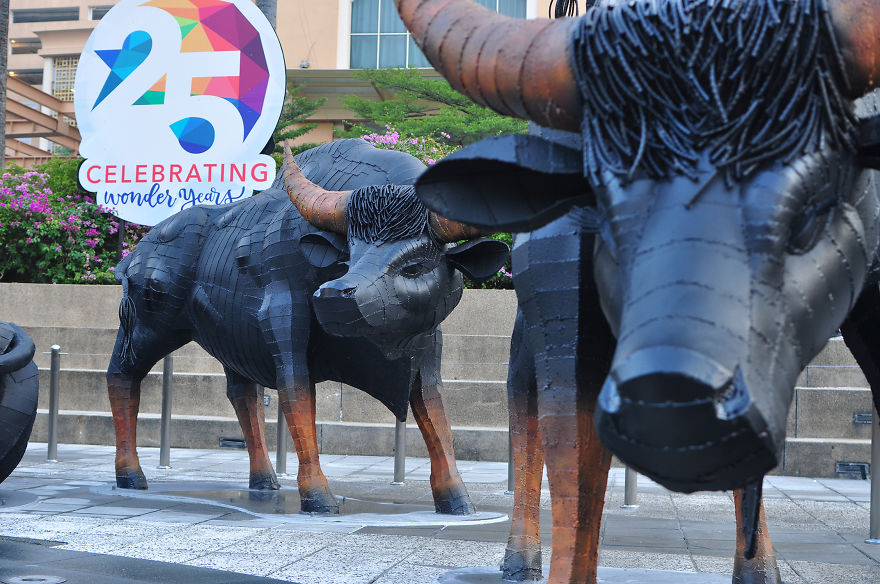 Steel Installation By Sculpture Artist Infantino Fernandes Steel Installation By Sculpture Artist Infantino Fernandes