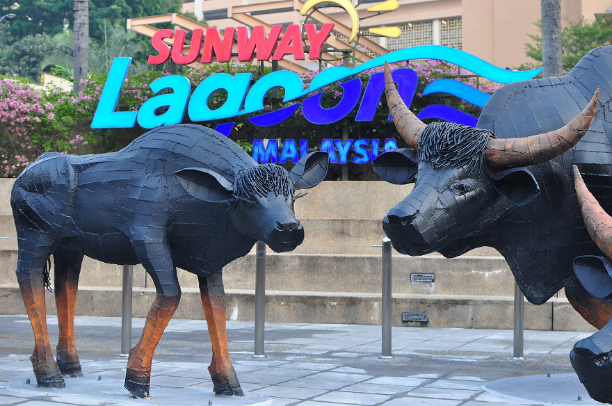 Steel Installation By Sculpture Artist Infantino Fernandes Steel Installation By Sculpture Artist Infantino Fernandes