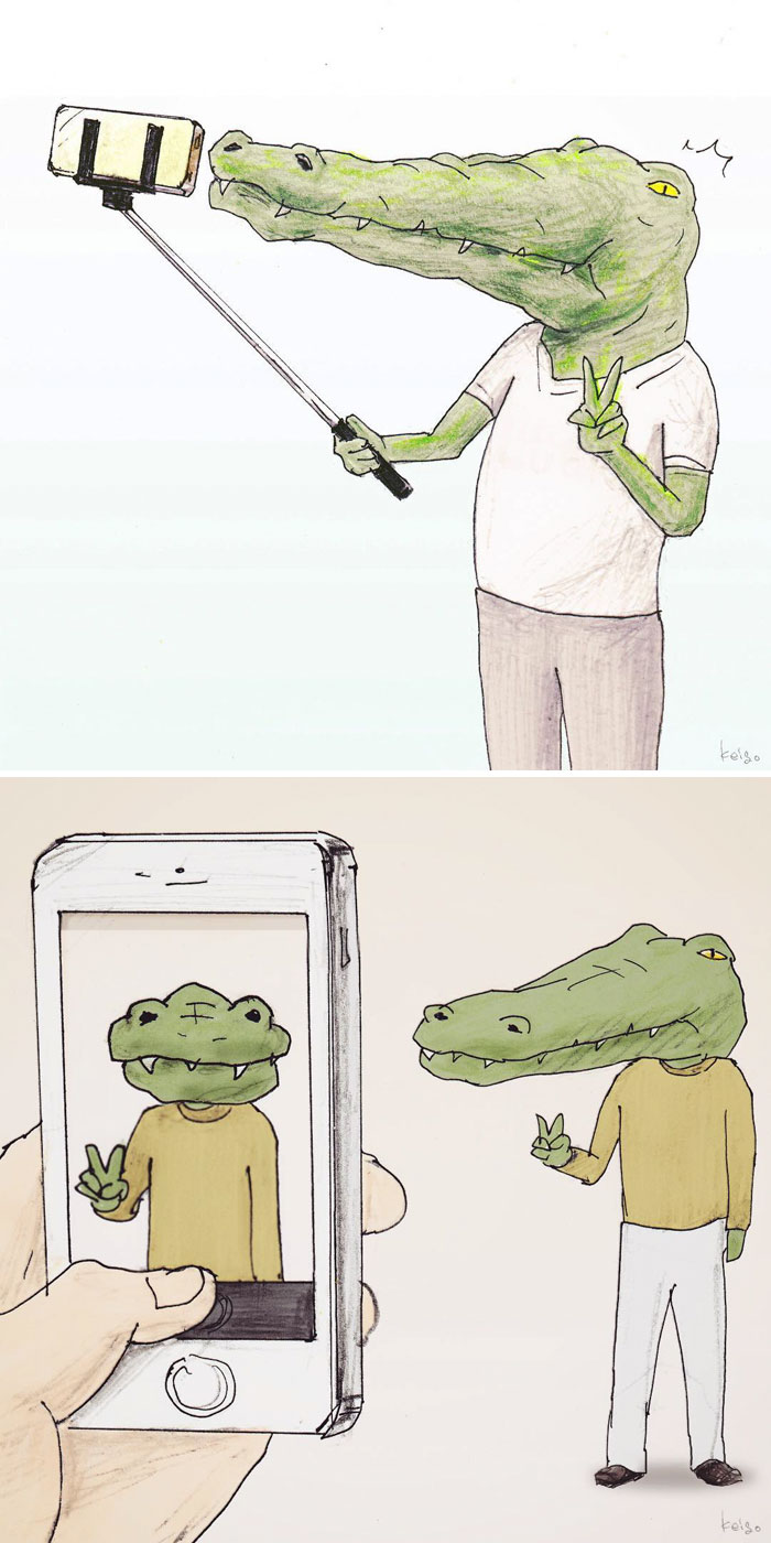 43 Problems Of A Crocodile Hilariously Illustrated By Japanese Artist Keigo 43 Problems Of A Crocodile Hilariously Illustrated By Japanese Artist Keigo