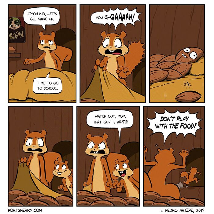 46 Funny “Port Sherry” Comics That Blend Everyday Moments With Absurd Twists (New Pics) 46 Funny “Port Sherry” Comics That Blend Everyday Moments With Absurd Twists (New Pics)