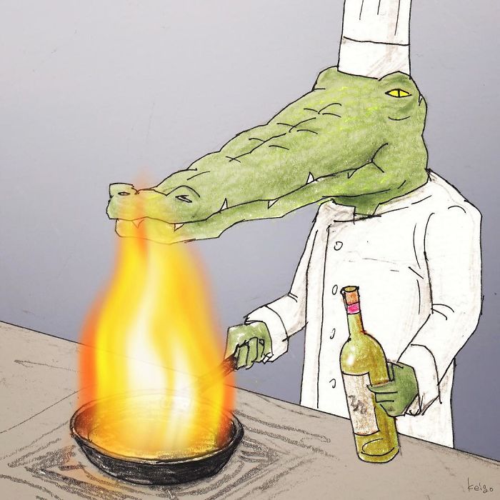 43 Problems Of A Crocodile Hilariously Illustrated By Japanese Artist Keigo 43 Problems Of A Crocodile Hilariously Illustrated By Japanese Artist Keigo
