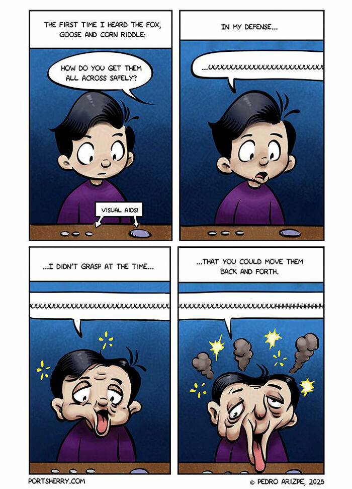 46 Funny “Port Sherry” Comics That Blend Everyday Moments With Absurd Twists (New Pics) 46 Funny “Port Sherry” Comics That Blend Everyday Moments With Absurd Twists (New Pics)