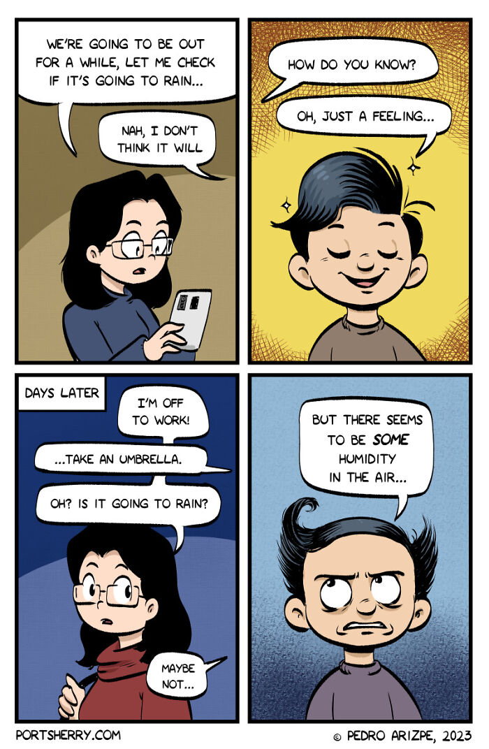 46 Funny “Port Sherry” Comics That Blend Everyday Moments With Absurd Twists (New Pics) 46 Funny “Port Sherry” Comics That Blend Everyday Moments With Absurd Twists (New Pics)