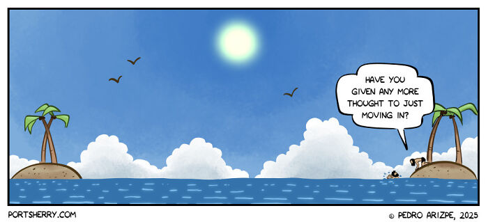 46 Funny “Port Sherry” Comics That Blend Everyday Moments With Absurd Twists (New Pics) 46 Funny “Port Sherry” Comics That Blend Everyday Moments With Absurd Twists (New Pics)