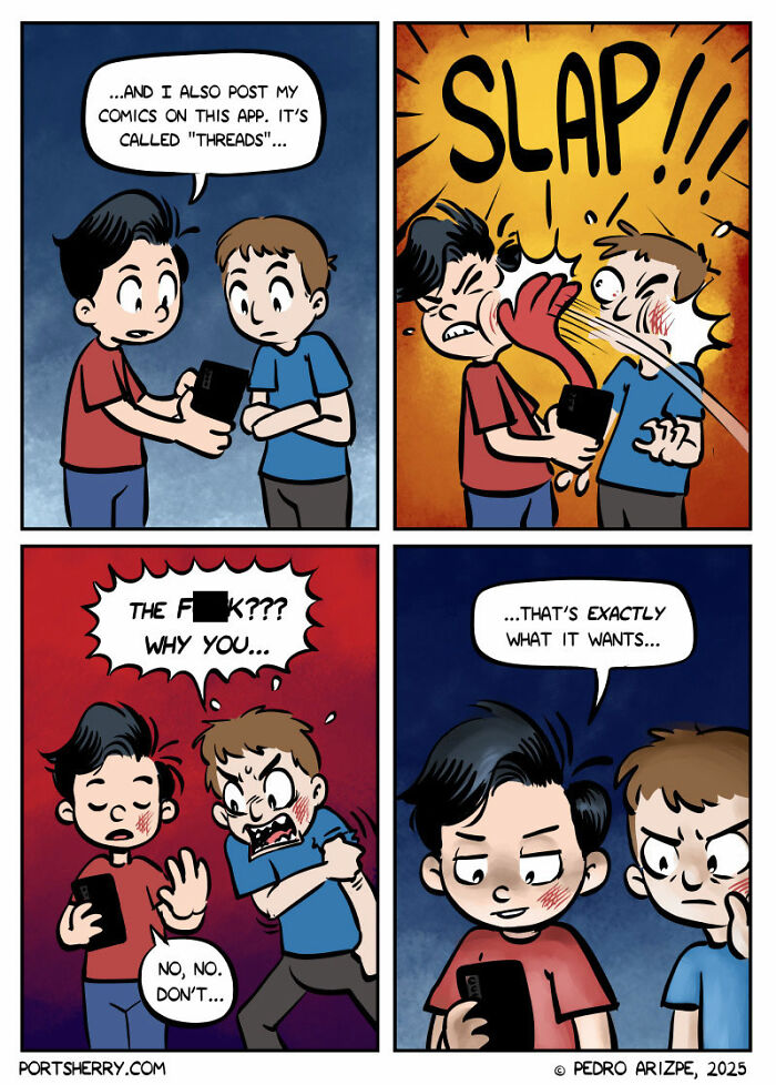 46 Funny “Port Sherry” Comics That Blend Everyday Moments With Absurd Twists (New Pics) 46 Funny “Port Sherry” Comics That Blend Everyday Moments With Absurd Twists (New Pics)