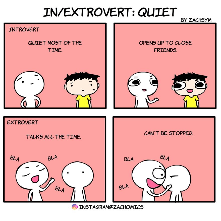 11 Comics That Will Help You Decide If You’re An Introvert Or Extrovert 11 Comics That Will Help You Decide If You’re An Introvert Or Extrovert