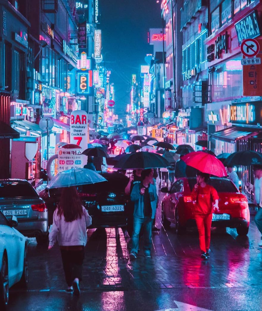27 Photos From My Neon Hunting In Cyberpunk Cities Of Asia