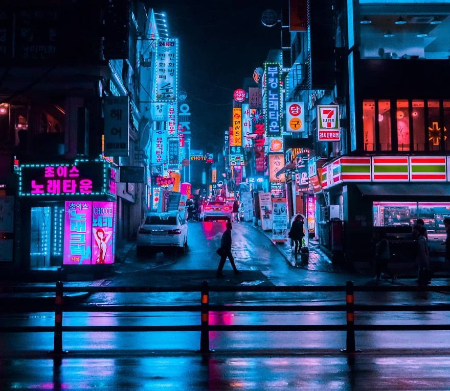 27 Photos From My Neon Hunting In Cyberpunk Cities Of Asia