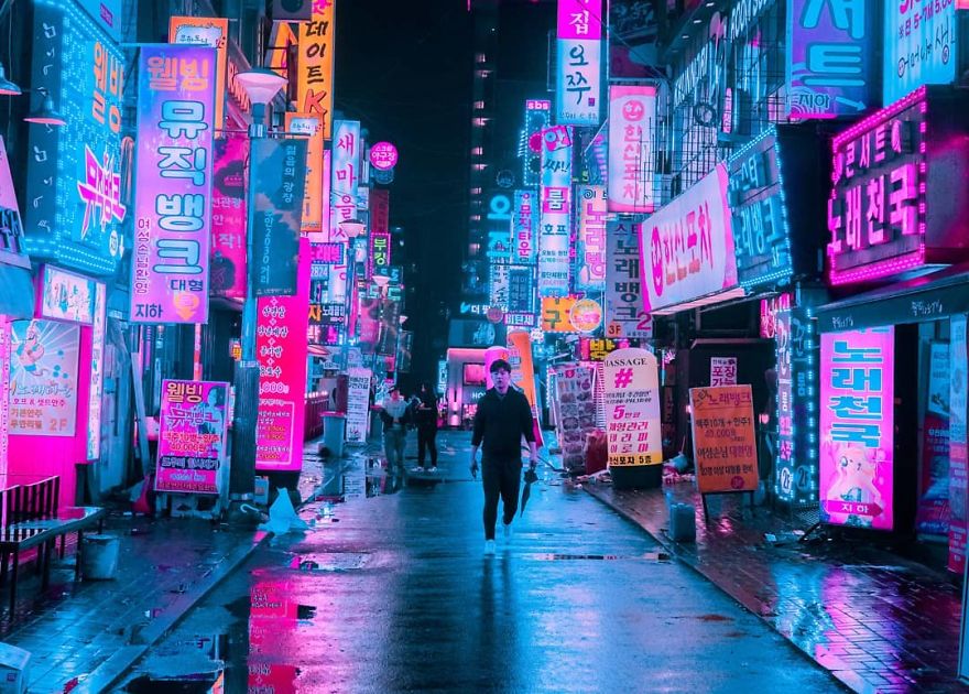 27 Photos From My Neon Hunting In Cyberpunk Cities Of Asia