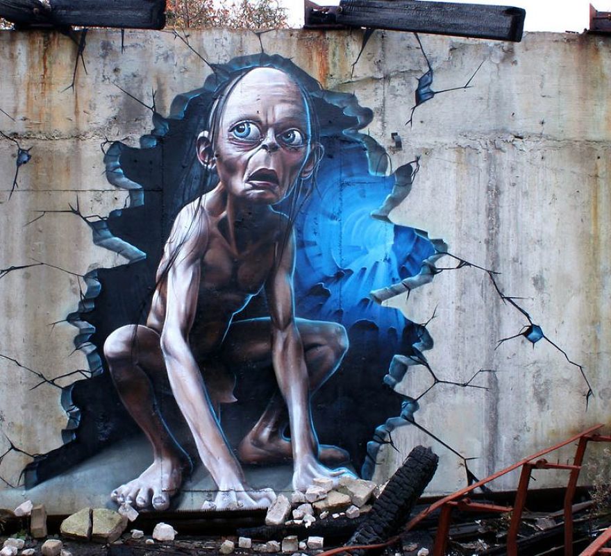 Street Art By Smug One Street Art By Smug One