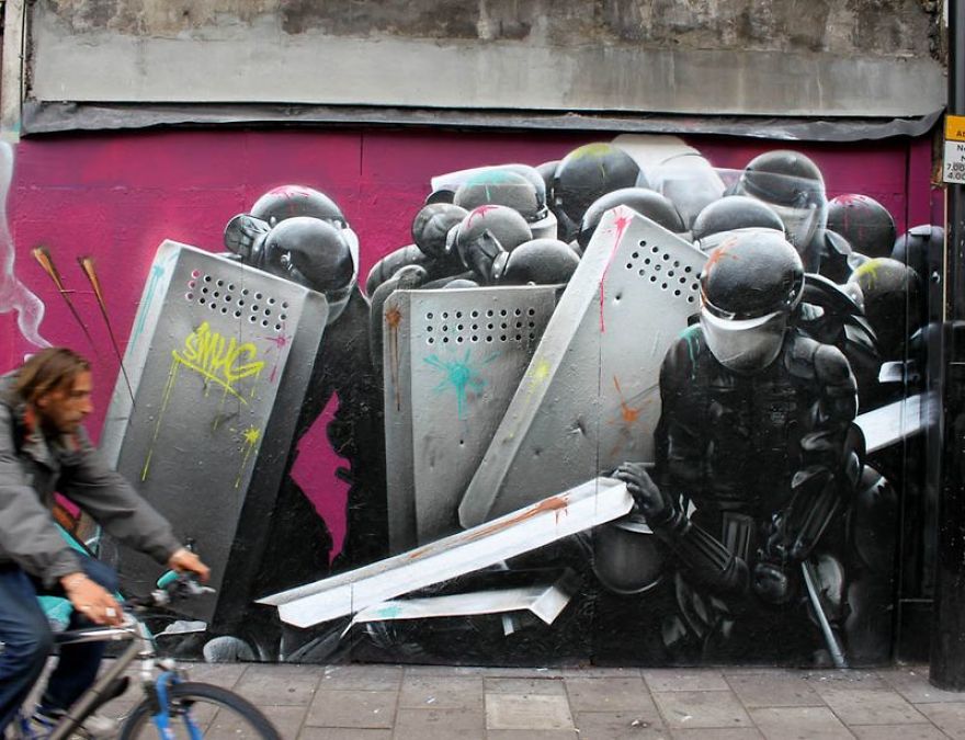 Street Art By Smug One Street Art By Smug One