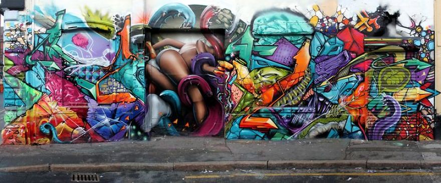 Street Art By Smug One Street Art By Smug One