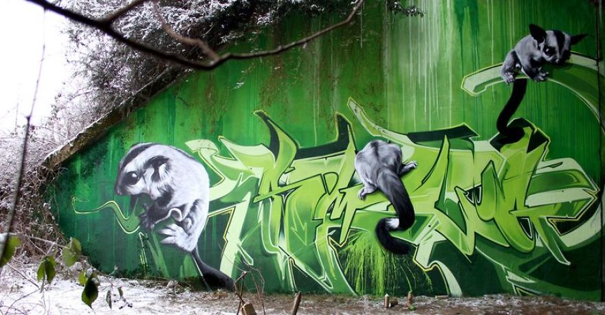 Street Art By Smug One Street Art By Smug One