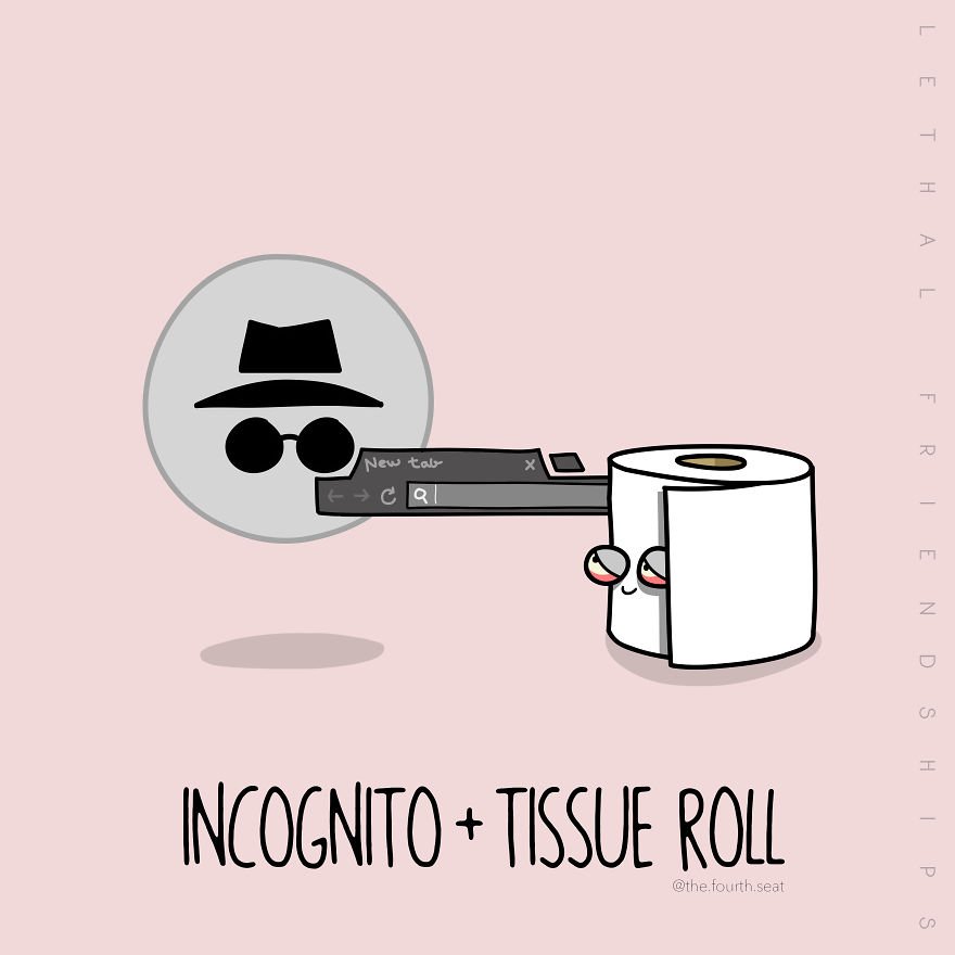 I Illustrated A Small Series Titled “Lethal Friendships” For Friendship Day I Illustrated A Small Series Titled “Lethal Friendships” For Friendship Day