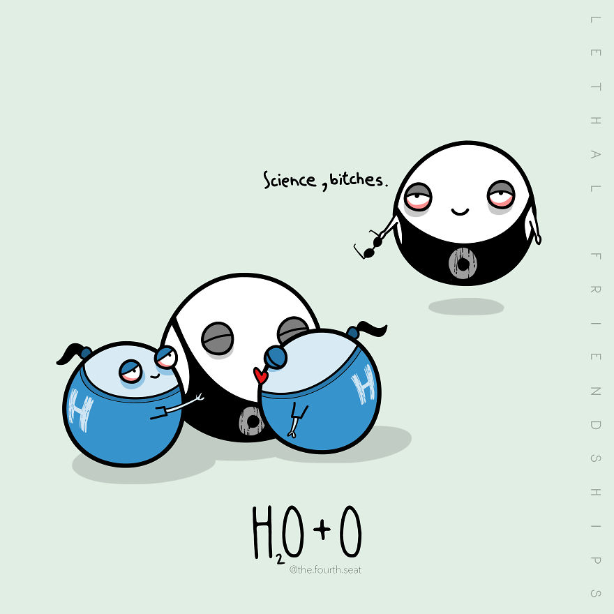 I Illustrated A Small Series Titled “Lethal Friendships” For Friendship Day I Illustrated A Small Series Titled “Lethal Friendships” For Friendship Day