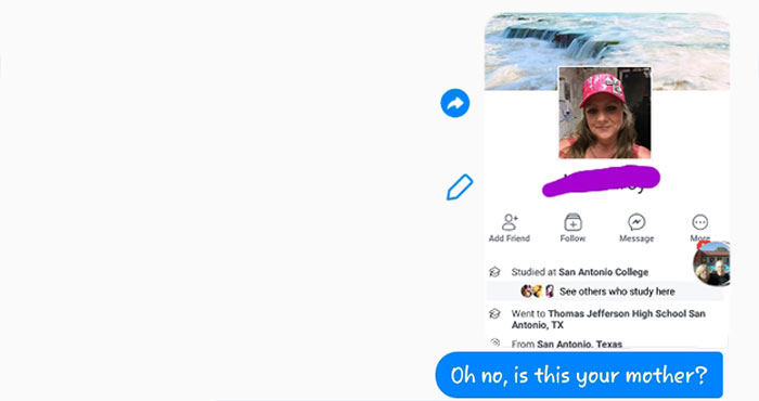 Unsolicited Douche Sends Dick Pic To Woman At 3 AM, So She Tracks Down His Mom