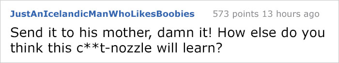 Unsolicited Douche Sends Dick Pic To Woman At 3 AM, So She Tracks Down His Mom