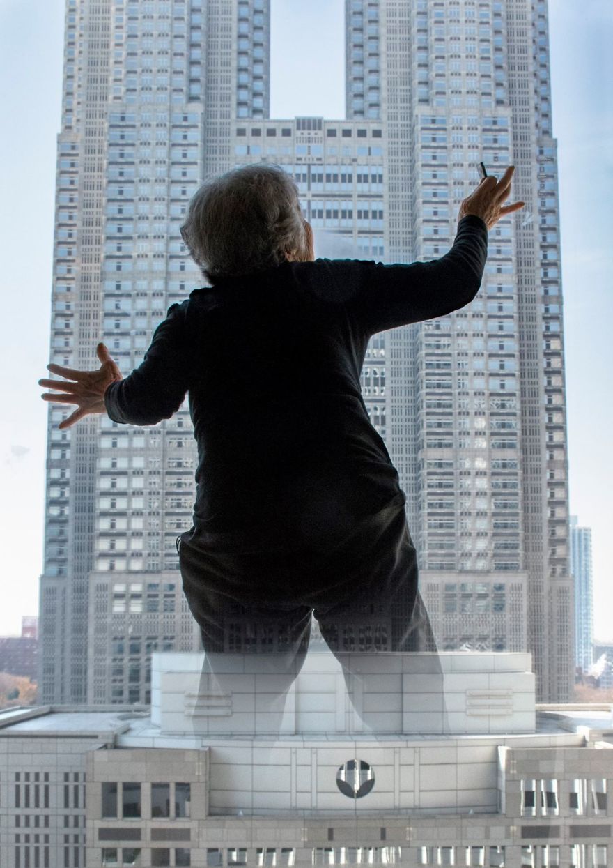 Ever Since This 90-Year-Old Japanese Grandma Discovered Photography She Can’t Stop Taking Hilarious Self-Portraits (New Pics)