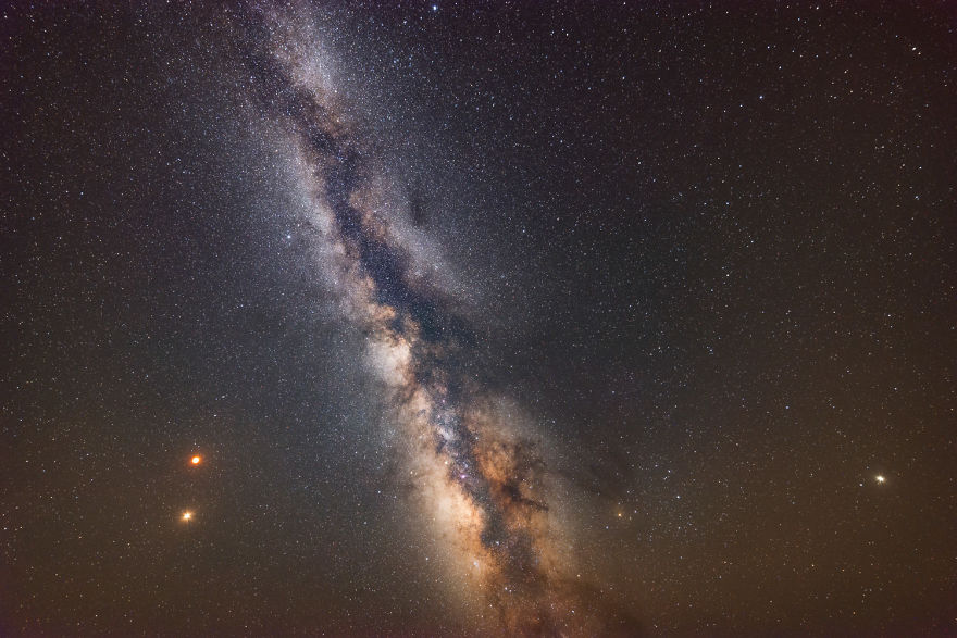 I Shot The Milky Way During The Lunar Eclipse I Shot The Milky Way During The Lunar Eclipse