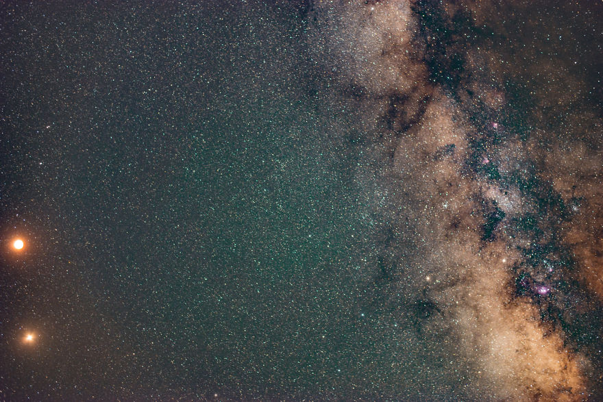 I Shot The Milky Way During The Lunar Eclipse I Shot The Milky Way During The Lunar Eclipse