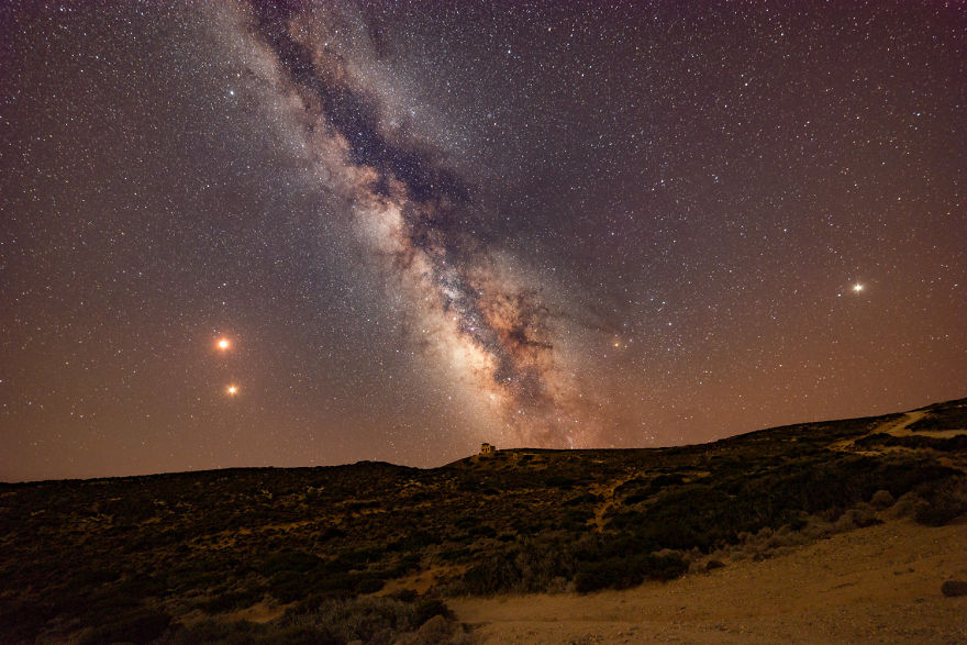 I Shot The Milky Way During The Lunar Eclipse I Shot The Milky Way During The Lunar Eclipse