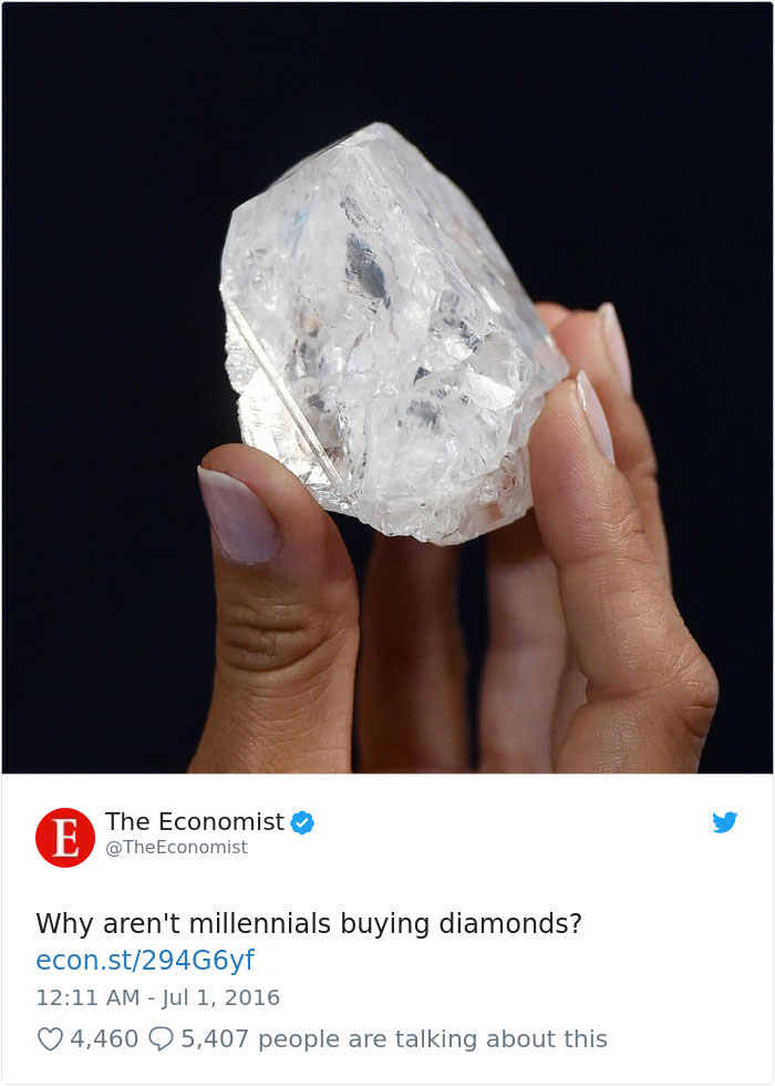 Millennials ‘Hack’ The Diamond Industry By Finding Cheaper Alternatives And It’s Brilliant Millennials ‘Hack’ The Diamond Industry By Finding Cheaper Alternatives And It’s Brilliant