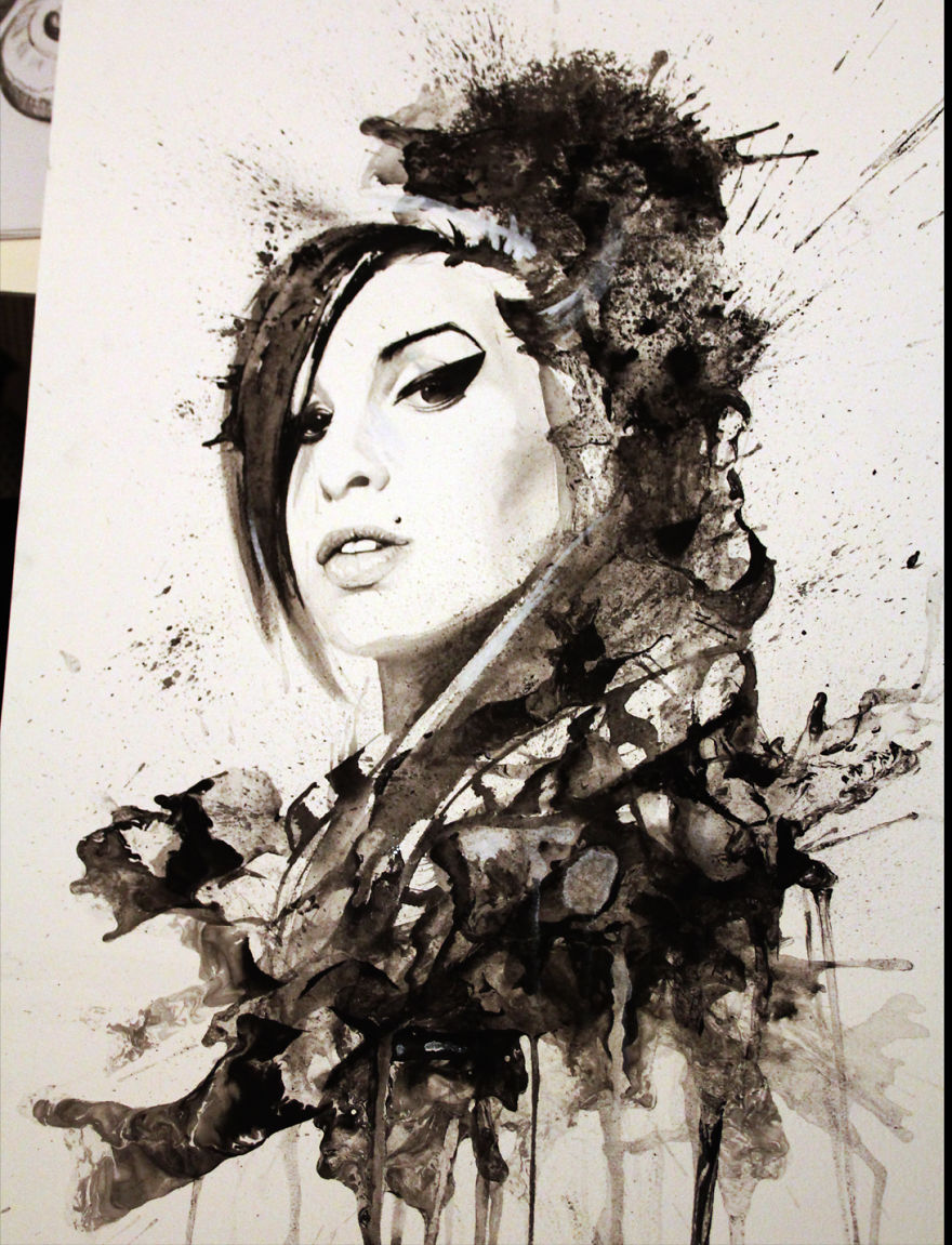 3D Insect Paintings And Watercolors Of Music Icons I’ve Produced Over The Years 3D Insect Paintings And Watercolors Of Music Icons I’ve Produced Over The Years