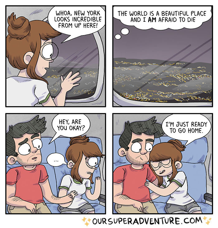 Artist Hilariously Illustrates Everyday Life With Her Fiancé And Their Four Cats, And We Can&#8217;t Get Enough