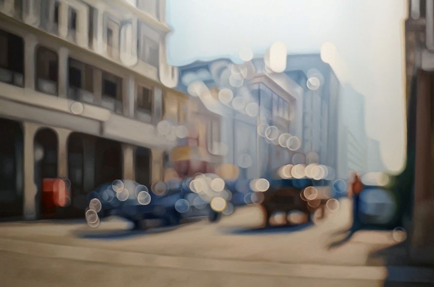 How People With Bad Eyesight See The World When They Take Off Their Glasses Illustrated In 29 Oil Paintings How People With Bad Eyesight See The World When They Take Off Their Glasses Illustrated In 29 Oil Paintings