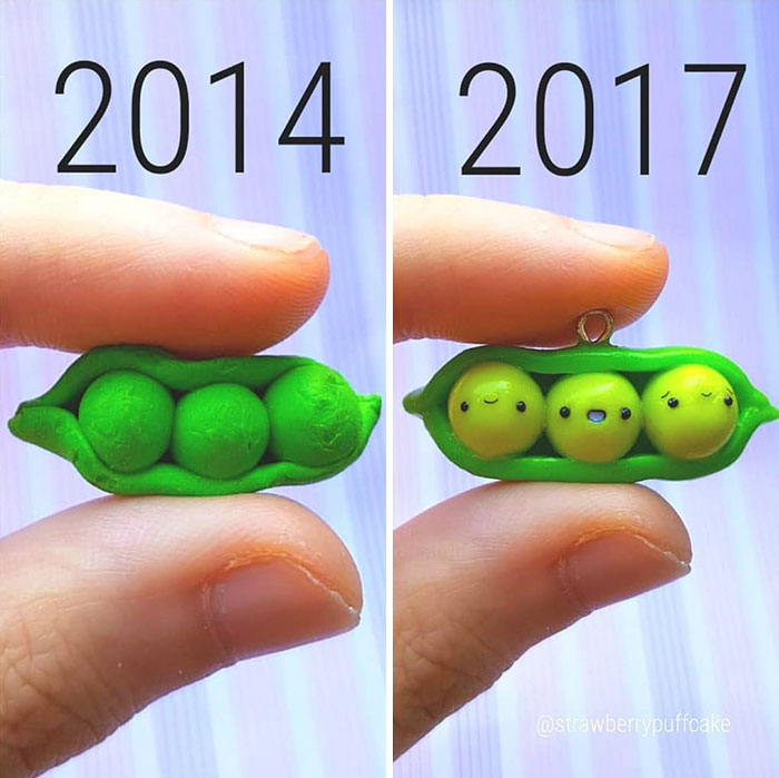 Artist Tries To Recreate Her Old Artworks, Gets Pleasantly Surprised By How Much She Has Evolved (41 Pics) Artist Tries To Recreate Her Old Artworks, Gets Pleasantly Surprised By How Much She Has Evolved (41 Pics)