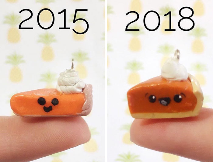 Artist Tries To Recreate Her Old Artworks, Gets Pleasantly Surprised By How Much She Has Evolved (41 Pics) Artist Tries To Recreate Her Old Artworks, Gets Pleasantly Surprised By How Much She Has Evolved (41 Pics)