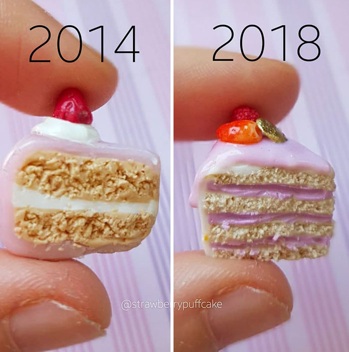 Artist Tries To Recreate Her Old Artworks, Gets Pleasantly Surprised By How Much She Has Evolved (41 Pics) Artist Tries To Recreate Her Old Artworks, Gets Pleasantly Surprised By How Much She Has Evolved (41 Pics)