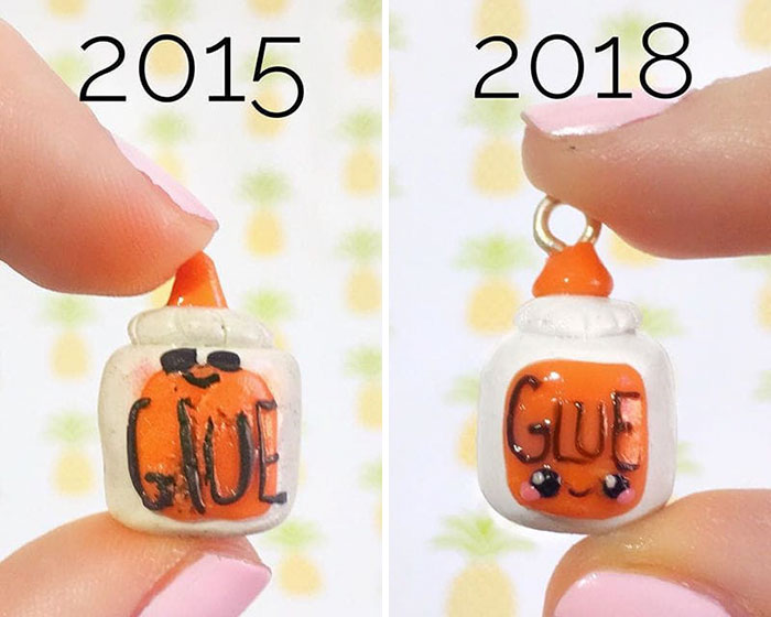 Artist Tries To Recreate Her Old Artworks, Gets Pleasantly Surprised By How Much She Has Evolved (41 Pics) Artist Tries To Recreate Her Old Artworks, Gets Pleasantly Surprised By How Much She Has Evolved (41 Pics)