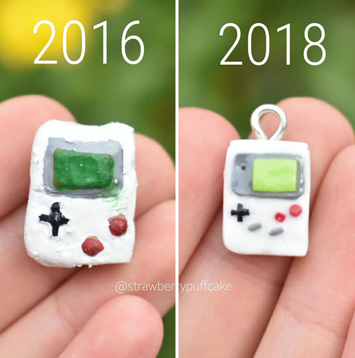 Artist Tries To Recreate Her Old Artworks, Gets Pleasantly Surprised By How Much She Has Evolved (41 Pics) Artist Tries To Recreate Her Old Artworks, Gets Pleasantly Surprised By How Much She Has Evolved (41 Pics)