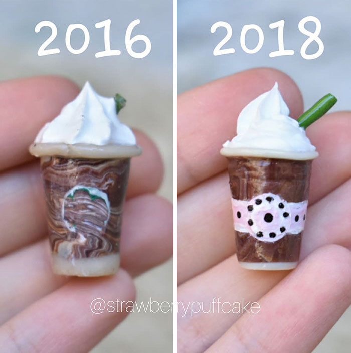 Artist Tries To Recreate Her Old Artworks, Gets Pleasantly Surprised By How Much She Has Evolved (41 Pics) Artist Tries To Recreate Her Old Artworks, Gets Pleasantly Surprised By How Much She Has Evolved (41 Pics)