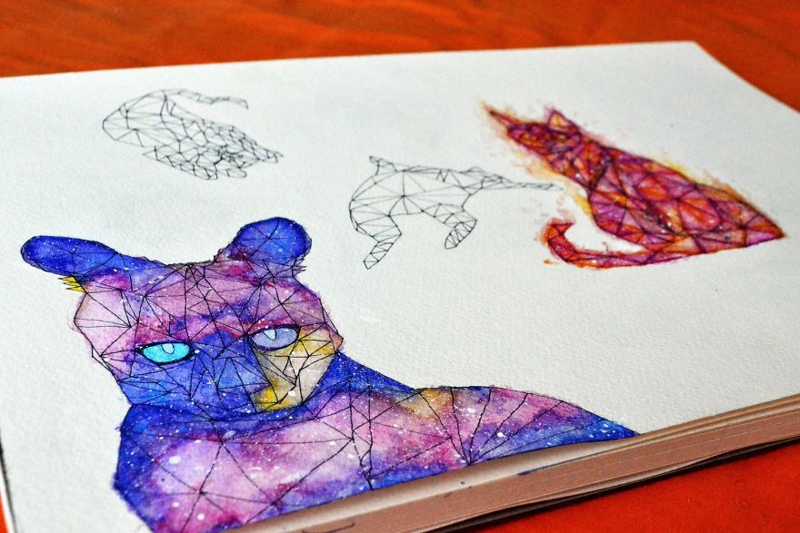 I Like To Draw Animals, People And Even Pokémon In A Dreamy Style I Like To Draw Animals, People And Even Pokémon In A Dreamy Style