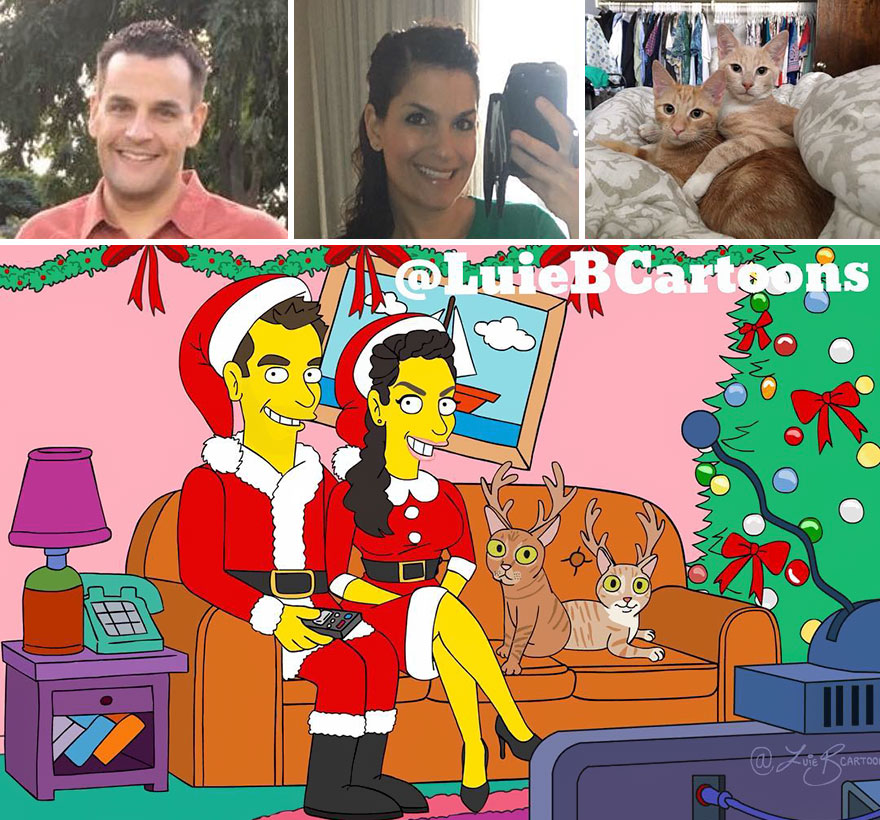 Artist Turns People Into Simpsons And Everyone Is Loving It Artist Turns People Into Simpsons And Everyone Is Loving It