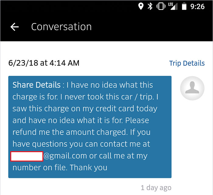 Uber User Accuses Uber Of Scamming Him Out Of $157, Shares Their Terrible Reply Online Uber User Accuses Uber Of Scamming Him Out Of $157, Shares Their Terrible Reply Online