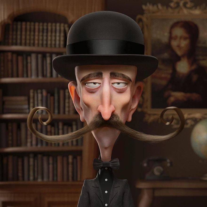 Artist Who Has Worked With DreamWorks Turns Famous People And Characters Into Cartoons Artist Who Has Worked With DreamWorks Turns Famous People And Characters Into Cartoons