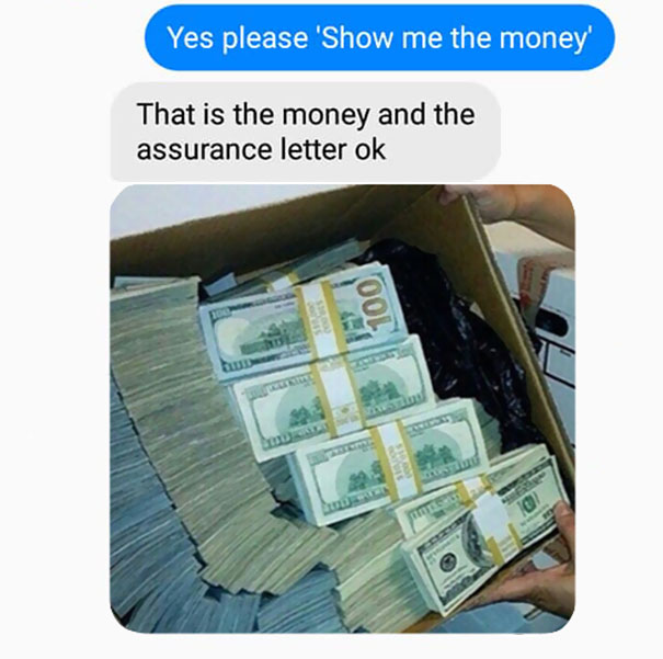 This Guy Received A Message Saying He’d Won $1.2M But Needs To Pay A Delivery Fee, So He Trolled The Scammer This Guy Received A Message Saying He’d Won $1.2M But Needs To Pay A Delivery Fee, So He Trolled The Scammer